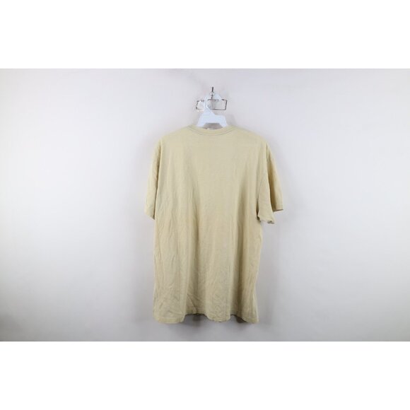 Vintage 90s Guess Mens Large Distressed Spell Out USA Pocket T-Shirt Cotton USA - Picture 16 of 16